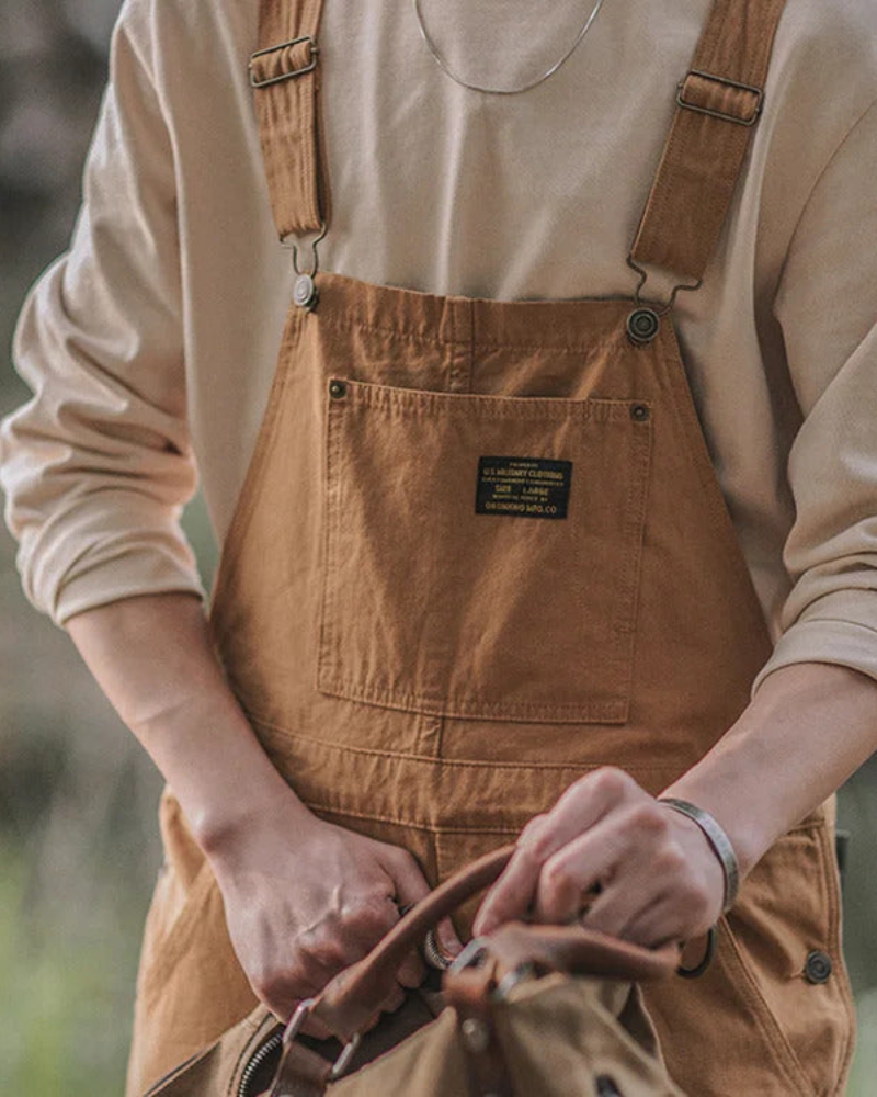 Shopnory | Herren Robuster Overall Arbeitskleidung