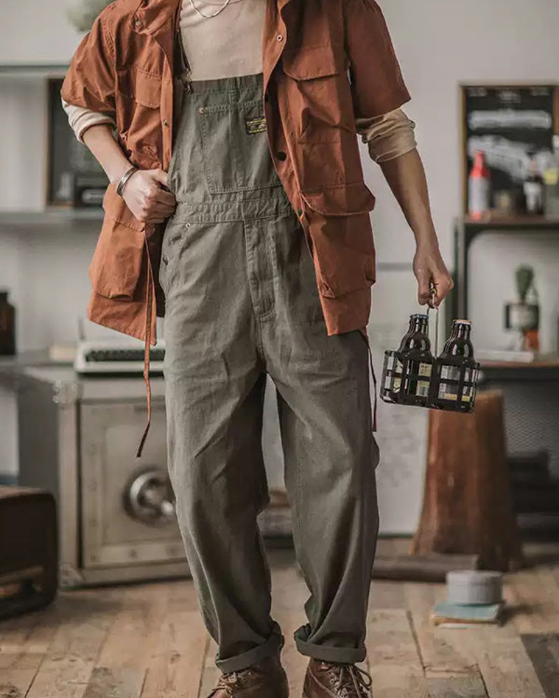 Shopnory | Herren Robuster Overall Arbeitskleidung