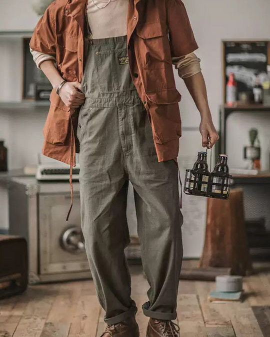 Shopnory | Herren Robuster Overall Arbeitskleidung