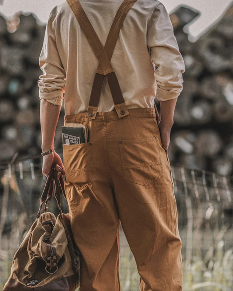 Shopnory | Herren Robuster Overall Arbeitskleidung