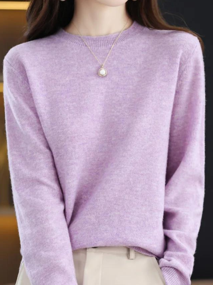 Klassische Wollpullover für Frauen
