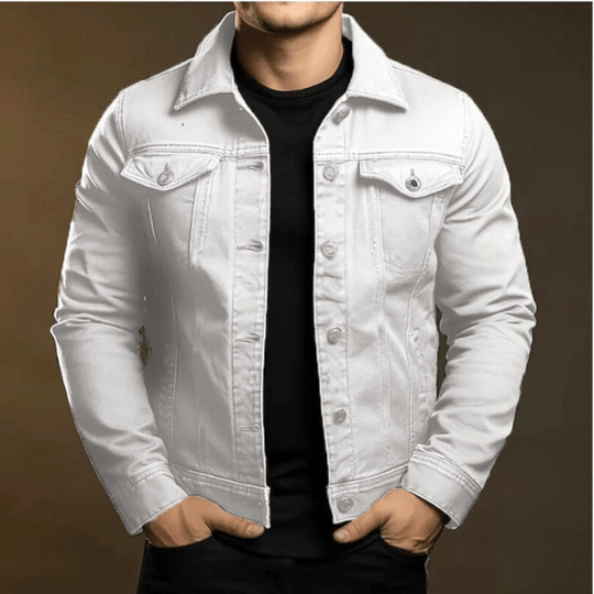 Denim Jack Herren Stilvolle Jeansjacke Lässige & Trendige Looks