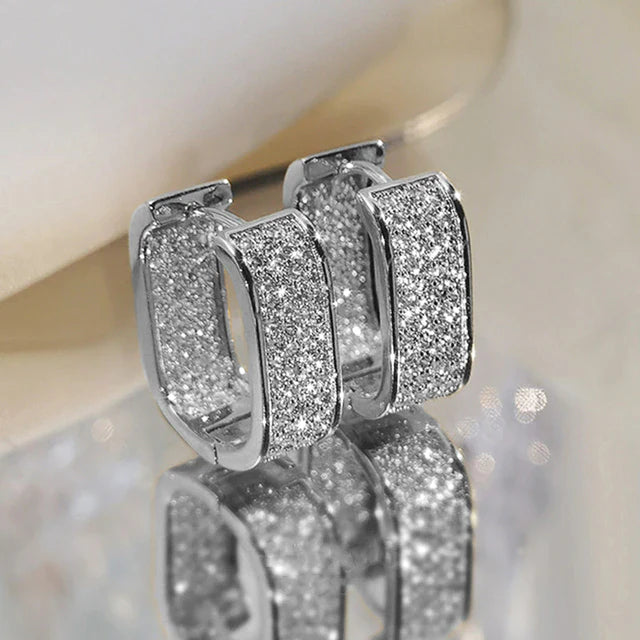 Paved CZ Luxuriöse Creolen | Shop Nory