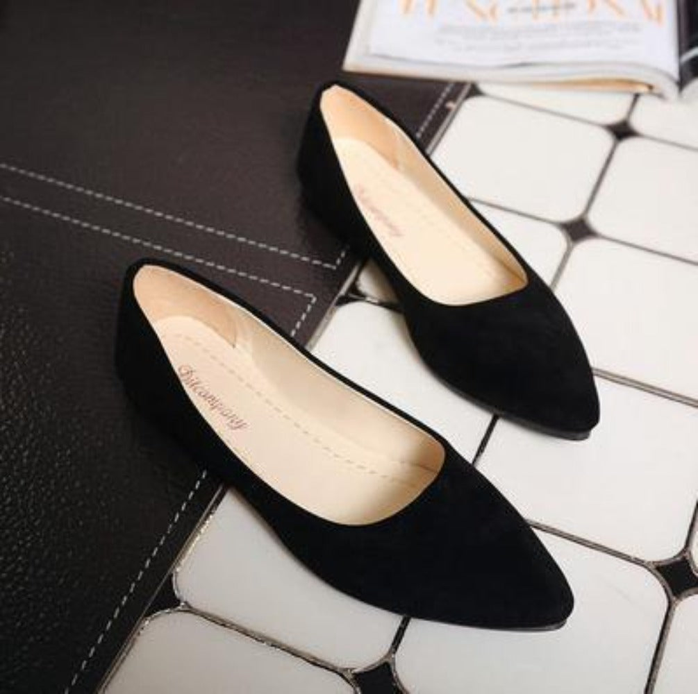 Shopnory | Perlen Flache Schicke Schuhe