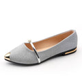 Shopnory | Perlen Flache Schicke Schuhe
