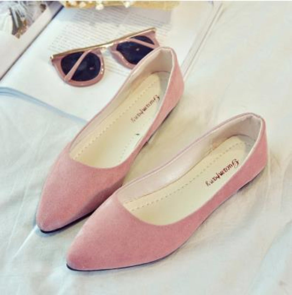 Shopnory | Perlen Flache Schicke Schuhe