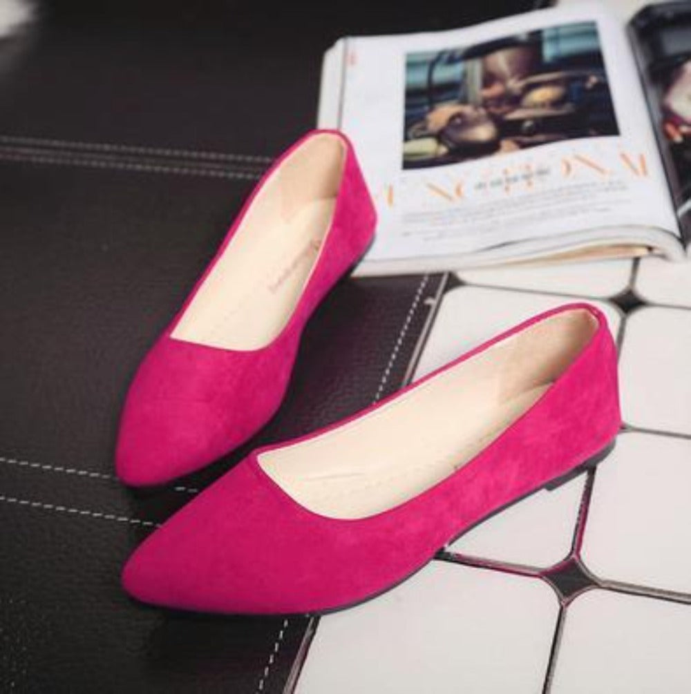 Shopnory | Perlen Flache Schicke Schuhe