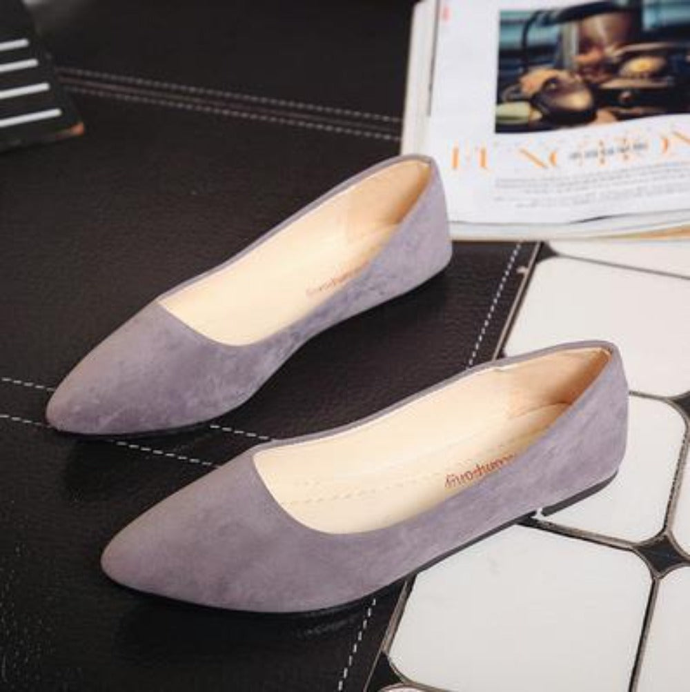 Shopnory | Perlen Flache Schicke Schuhe