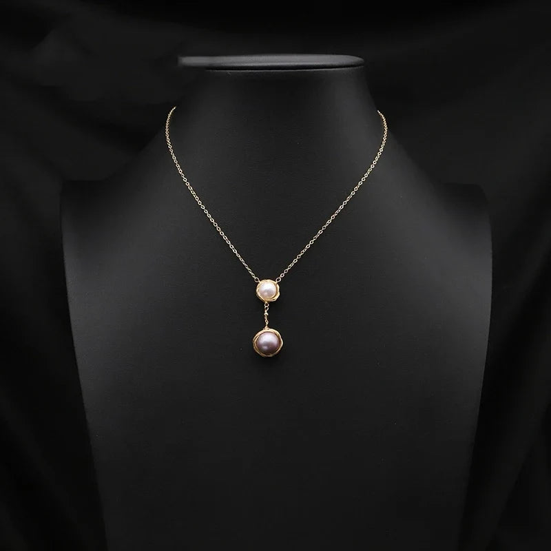 Perlen Lange Kettenanhänger Halskette | Shop Nory