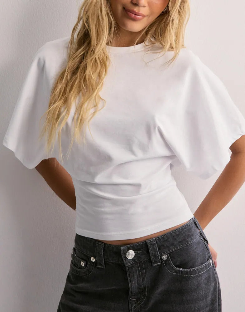 Trendy Weite Ärmel Tee