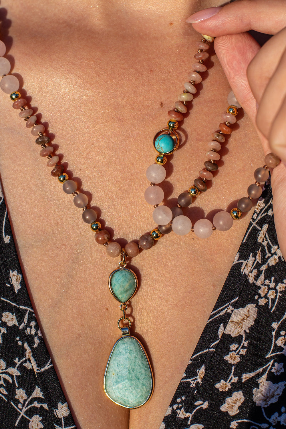 Diep Reinigende Pastel Mala Ketting | Shop Nory