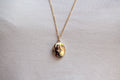 Medaillon Nautischer Stern ohne Kette - 16Karat vergoldet | Shop Nory