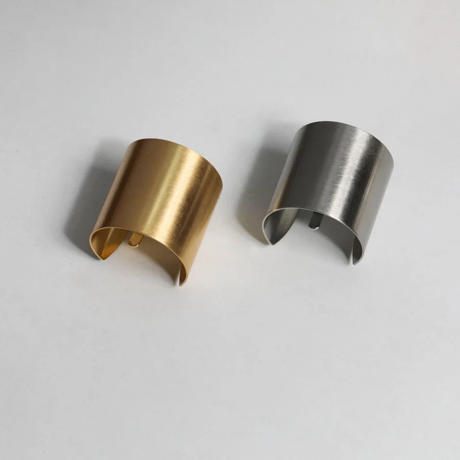 Zopf Haarklemme aus Metall in silber oder gold - Trend 2024 | Shop Nory