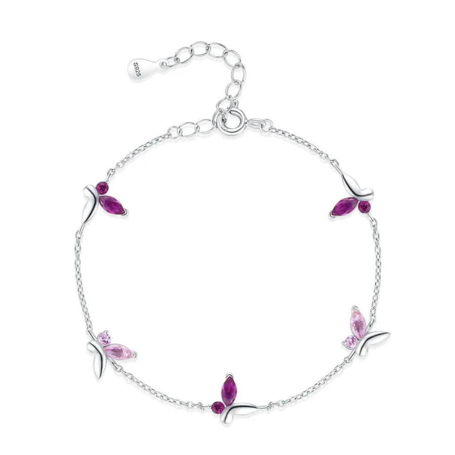 925 Sterling Silver Kabelkettchen Armbänder Sweet | Shop Nory