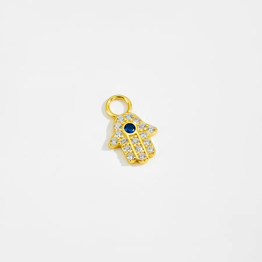 1 Stück 12,5 mm 925 Sterling Silber Zirkon Mond Schlange Polierte Anhänger Schmuck Zubehör | Shop Nory