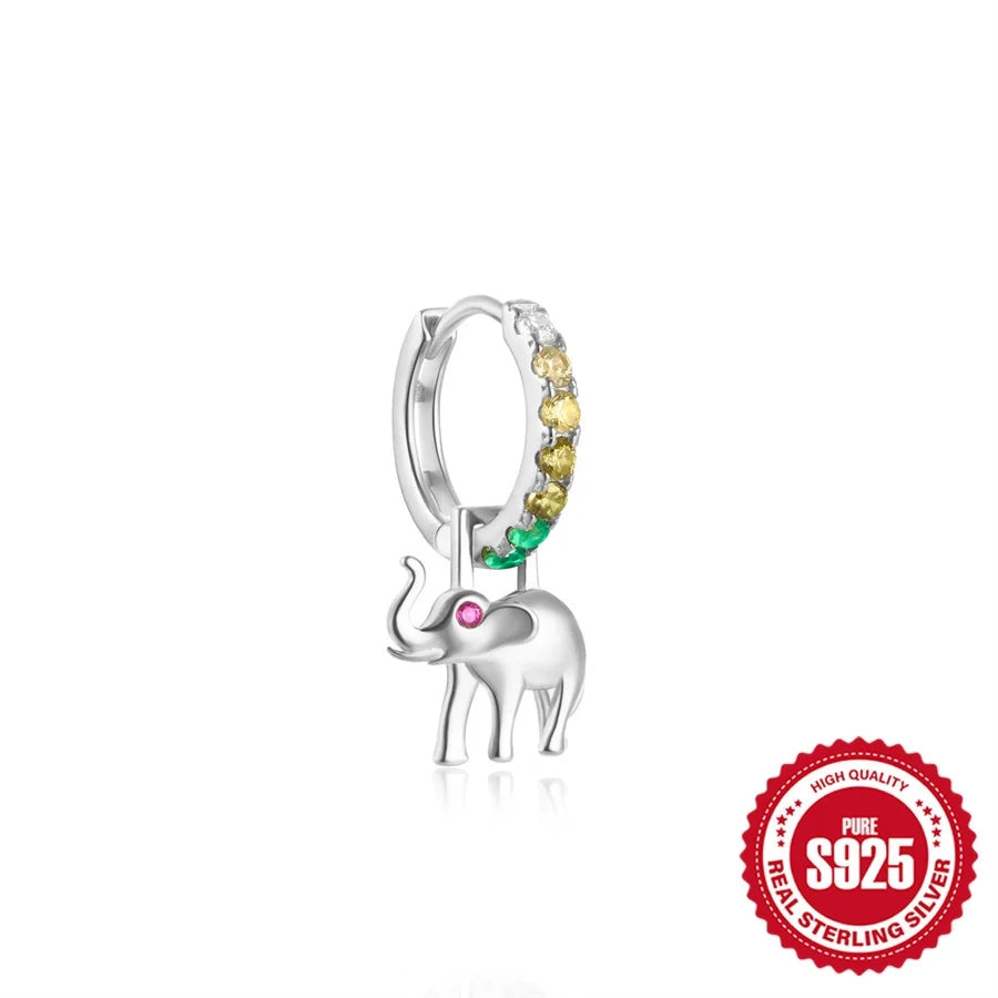 1 Stück 925 Sterling Silber Zirkon 925 Sterling Silber Ohrringe Schildkröte Teufelsauge Fisch Tropfenohrringe | Shop Nory