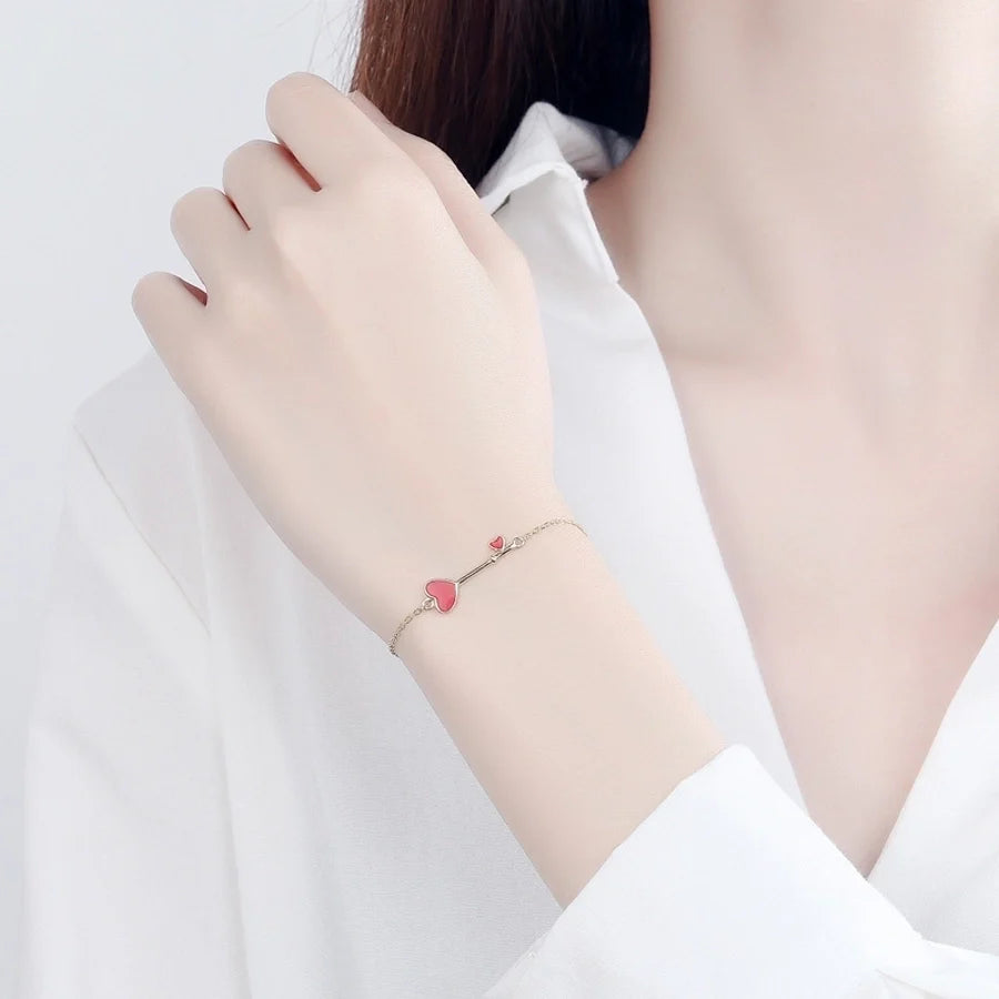 925 Sterling Silber Kabelkette Armbänder Einfacher Stil | Shop Nory