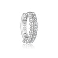 1 Stück 18K vergoldet Weißgold plattiert 925 Sterling Silber Zirkon 925 Sterling Silber Ohrringe Runde Ohrringe | Shop Nory