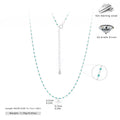 925 Sterling Silber 925 Sterling Silber Rack Beschichtet Langanhaltend Beschichtet Zirkon Einlage Auge Anhänger Halskette | Shop Nory