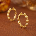 1 Paar 18K vergoldete 925 Sterling Silber 925 Sterling Silber Ohrringe Geometrische Ohrringe | Shop Nory