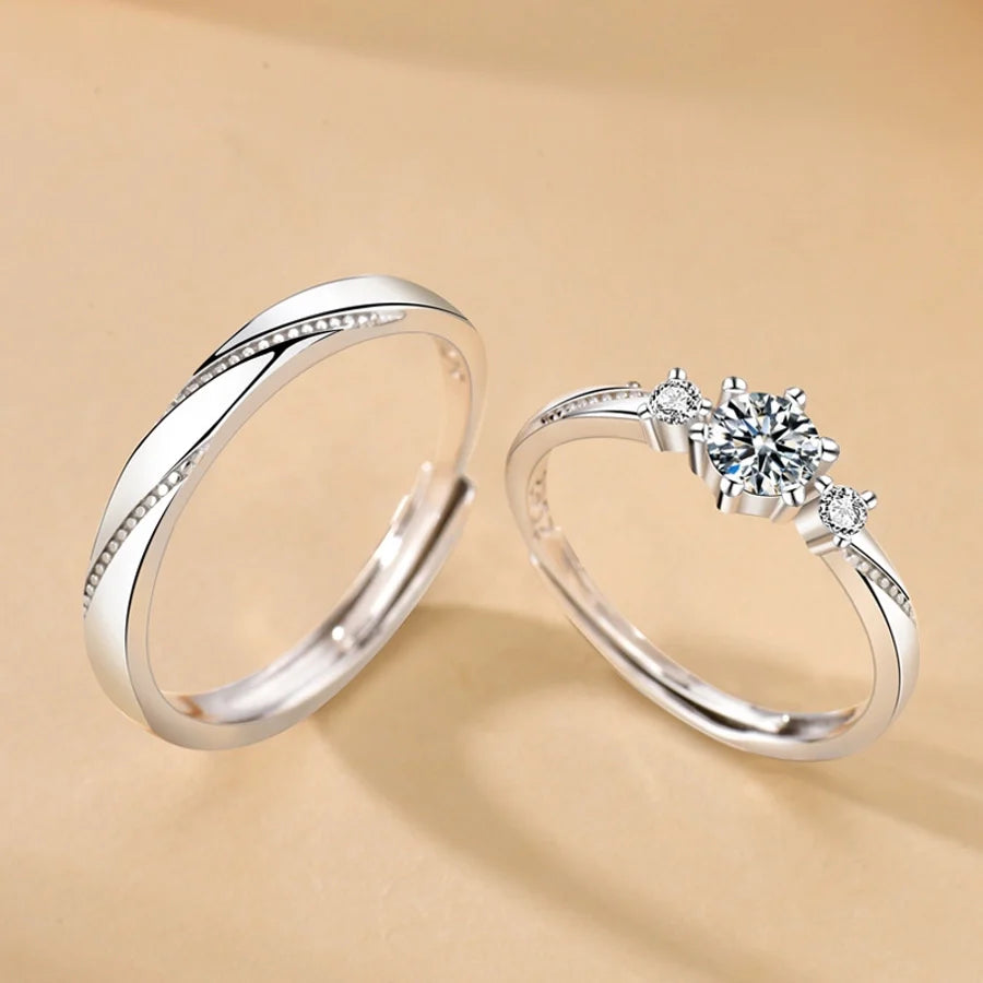 925 Sterling Silver Geometrische Spiral Streifen Ringe 925 Sterling Silber Ringe | Shop Nory