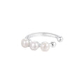 1 Stück 925 Sterling Silber Perle 925 Sterling Silber Ohrringe Geometrische Ohrklemmen | Shop Nory