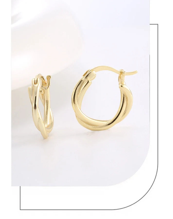 1 Paar 925 Sterling Silber 925 Sterling Silber Ohrringe U-Form Ohrringe | Shop Nory