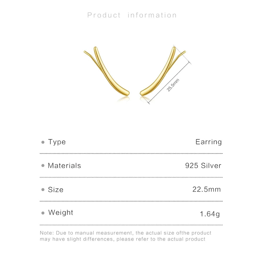 1 Paar 18K Goldbeschichtete Weißgoldbeschichtete 925 Sterling Silber Zirkon 925 Sterling Silber Ohrringe Geometrische Ohrstecker | Shop Nory