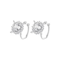 1 Paar 925 Sterling Silber Zirkon 925 Sterling Silber Ohrringe Stern Ohr Cuffs | Shop Nory