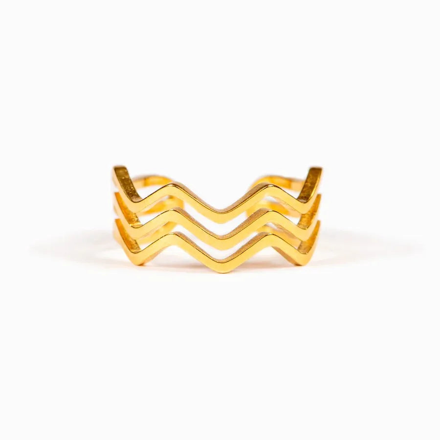 925 Sterling Silber Wellenringe 925 Sterling Silber Ringe | Shop Nory