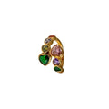 Ring "Bella" mit bunten Herzen in Edelstahl gold | Shop Nory