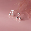 1 Paar 925 Sterling Silber Kirsch Ohrstecker | Shop Nory