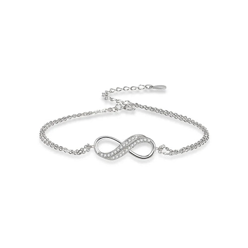925 Sterling Silber Kabelkette Armbänder Einfacher Stil Klassischer Stil | Shop Nory