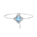 925 Sterling Silver Kabelkette Armbänder Luxuriöser Einfacher Stil Glänzend | Shop Nory