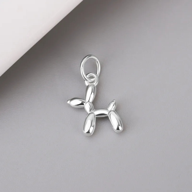 1 Stück 12,5*12mm 925 Sterling Silber Hundeschleife Knoten Polierter Anhänger Schmuck Zubehör | Shop Nory