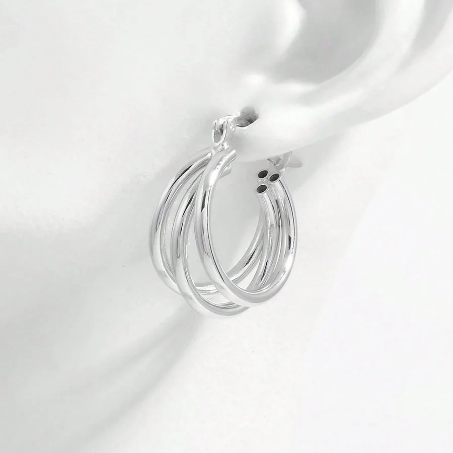 1 Paar 14K vergoldet Weißgold plattiert 925 Sterling Silber 925 Sterling Silber Ohrringe U-Form Ohrringe | Shop Nory