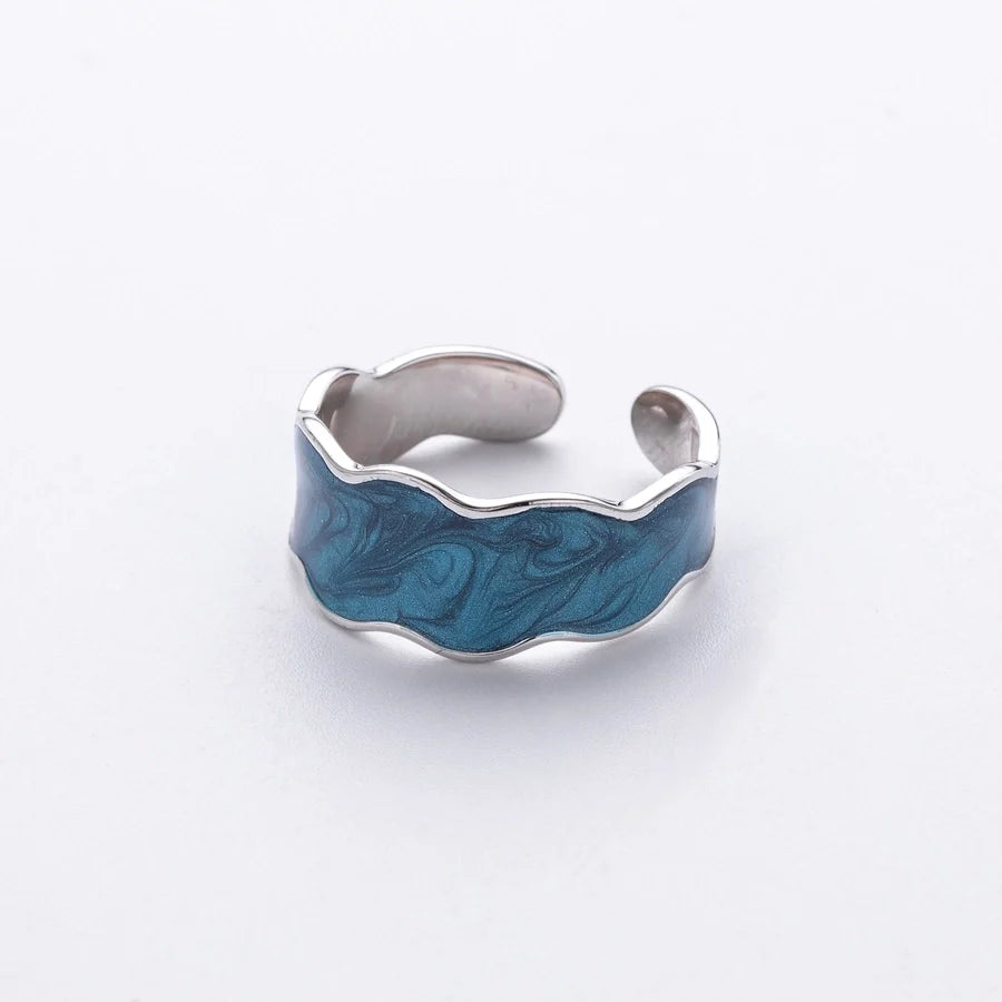 18K vergoldet Weißgold plattiert Rhodium plattiert 925 Sterling Silber geometrische Ringe 925 Sterling Silber Ringe | Shop Nory