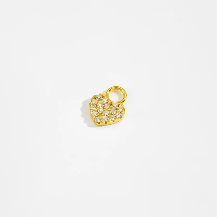 1 Stück 12,5 mm 925 Sterling Silber Zirkon Mond Schlange Polierte Anhänger Schmuck Zubehör | Shop Nory