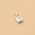 1 Stück 4*6mm Loch 2~2,9mm 925 Sterling Silber Zirkon Geometrisch Polierter Anhänger Schmuck Zubehör | Shop Nory