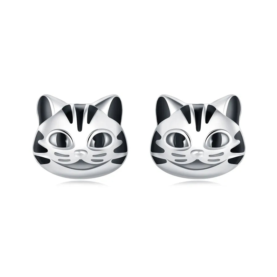 1 Paar 925 Sterling Silber 925 Sterling Silber Ohrringe Tier Herzform Ohrstecker | Shop Nory
