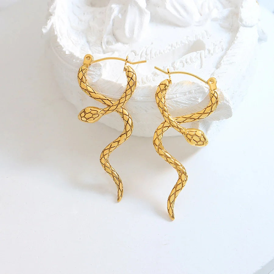Ohrringe "Kleopatra" in Edelsathl -18k vergoldet | Shop Nory