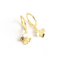 K Gold Plattiert 925 Sterlingsilber 925 Sterlingsilber Ohrringe Schmetterling Tropfenohrringe | Shop Nory