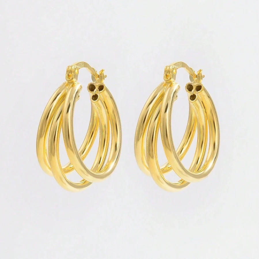 1 Paar 14K vergoldet Weißgold plattiert 925 Sterling Silber 925 Sterling Silber Ohrringe U-Form Ohrringe | Shop Nory