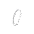 925 Sterlingsilber Schleife Knoten Offene Ringe | Shop Nory
