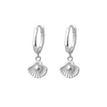 1 Paar 925 Sterling Silber 925 Sterling Silber Ohrringe Muschel Tropfenohrringe | Shop Nory
