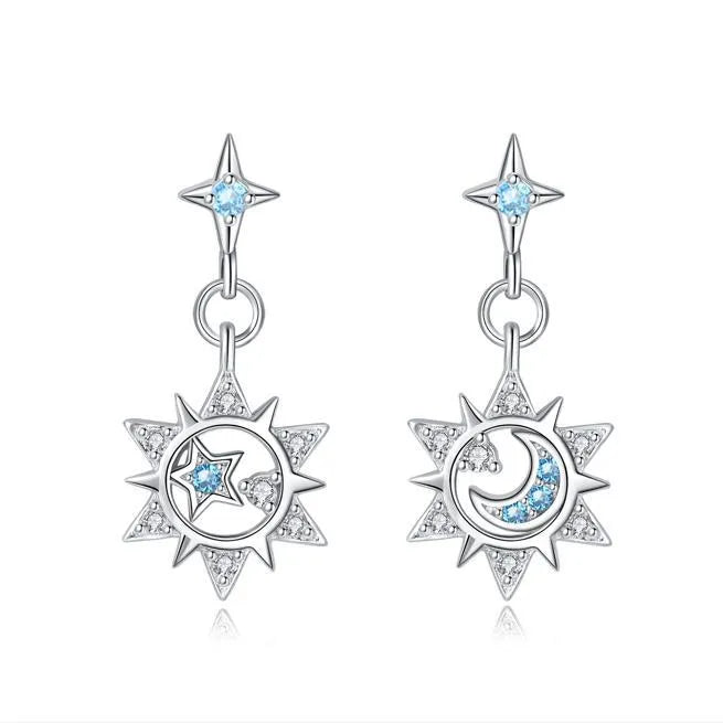 1 Paar 925 Sterling Silber 925 Sterling Silber Ohrringe Tier Herzform Ohrstecker | Shop Nory