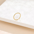 18K vergoldet Weißgold plattiert 925 Sterling Silber geometrisch verstellbarer Ring 925 Sterling Silber Ringe | Shop Nory