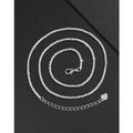 925 Sterling Silber Beschichtung Einfarbige Halskette | Shop Nory