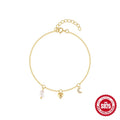 925 Sterling Silber Kabelkette Armbänder Einfacher Stil | Shop Nory