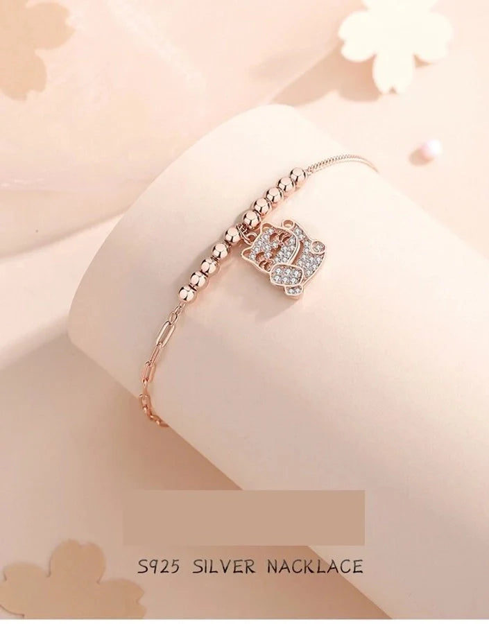 925 Sterling Silver Paperclip Chain Kabelkette Armbänder Elegant | Shop Nory